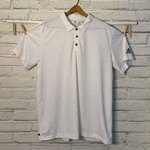 White Adidas Polo 👕